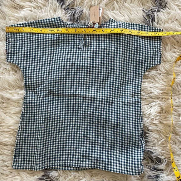 Injiri NWT Neel-45 Top Child Gingham Checkered 2y - Picture 10 of 13